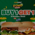 Promo Buy 1 Get 1 Subway di Awal Oktober 2023, Hanya 1 Hari Saja/ Tangkap Layar Instagram @subway.indonesia