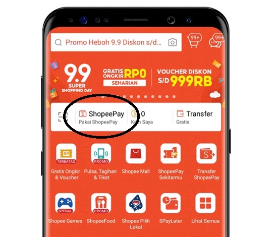 Promo Top Up Shopee Pay Dapat Cashback Pakai Bank Mandiri/ Dok. Shopee