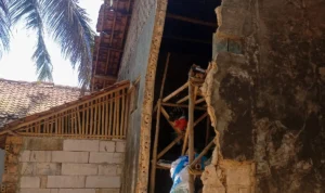 Update Pasca Gempa, Tiga Rumah di Kabupaten Sukabumi Alami Kerusakan