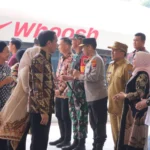 Usai Resmikan Whoosh, Jokowi Bersama Para Menteri Kembali Jajal Kereta Cepat. Senin (2/10). Foto Prokompim KBB