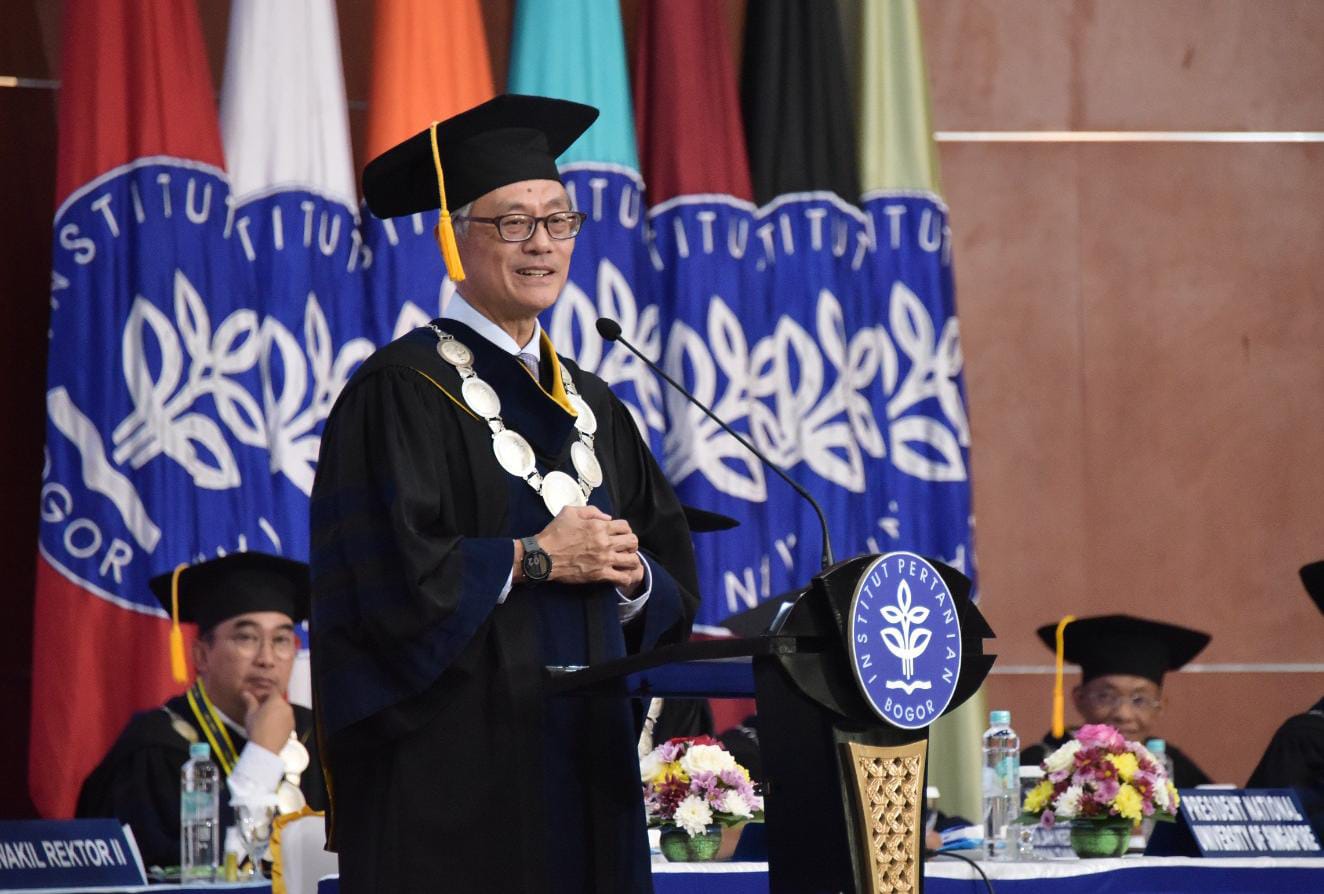 Orasi di IPB University, Presiden NUS Ungkap Peran Akademisi