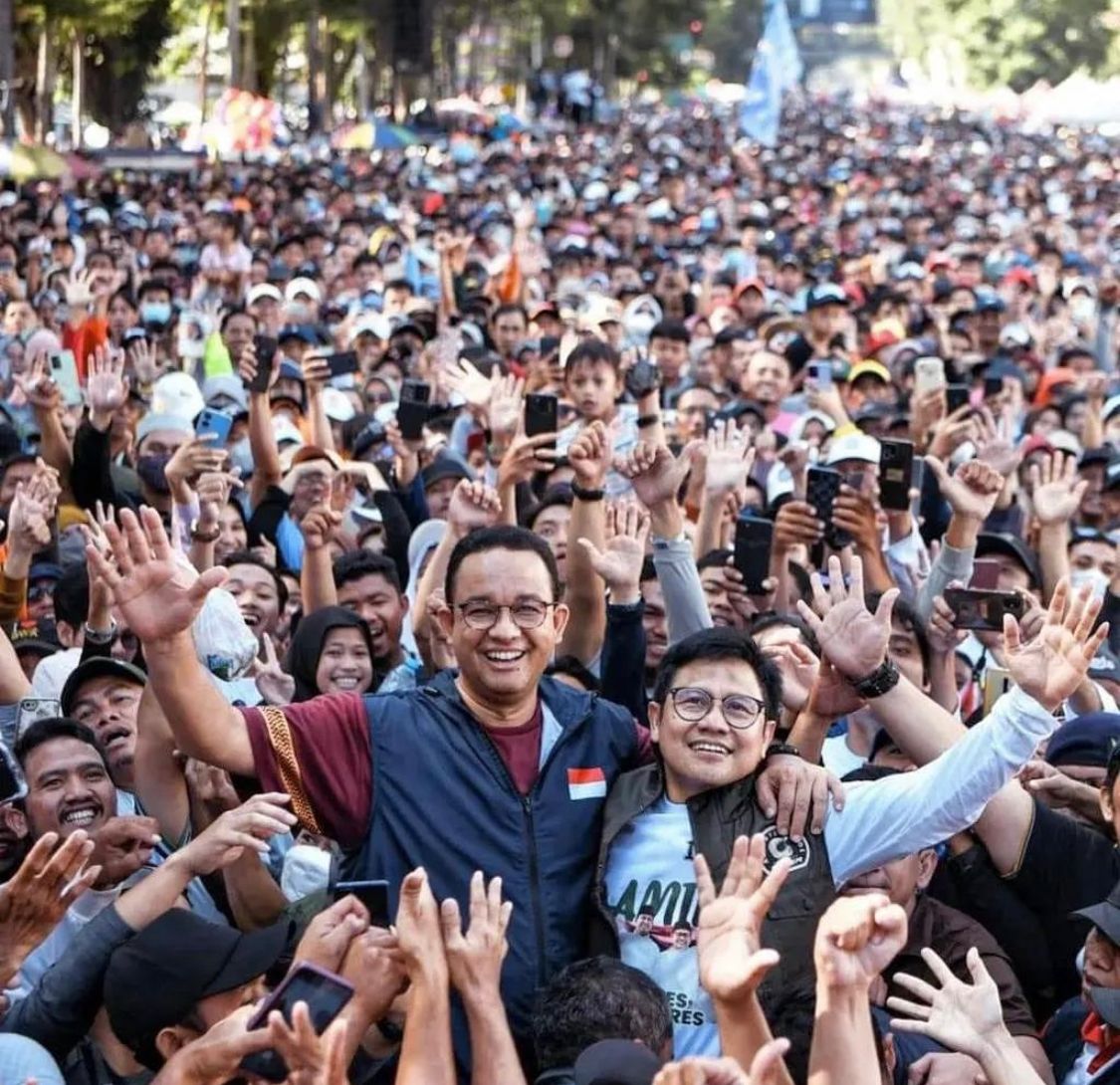 Dukung Kedatangan Anies ke KBB, Kawani Amin Pasang Badan. Jumat (6/10). Foto medsos instagram/anies_gusmuhaimin