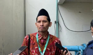 Wakil Ketua 2 Bidang Pendistribusian dan Pendayagunaan Baznas KBB, Saiful Rachman. Jumat (6/10). Foto Jabarekspres