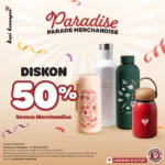 Promo Kopi Kenangan Parade Merchandise, Diskon Hingga 50%!