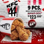 Rayakan Anniversary KFC Yang Ke 44 Tahun Dengan Promo Seru!