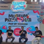 Museum Patah Hati hadir di acara Fandom Superland, Braga CityWalk, Bandung.