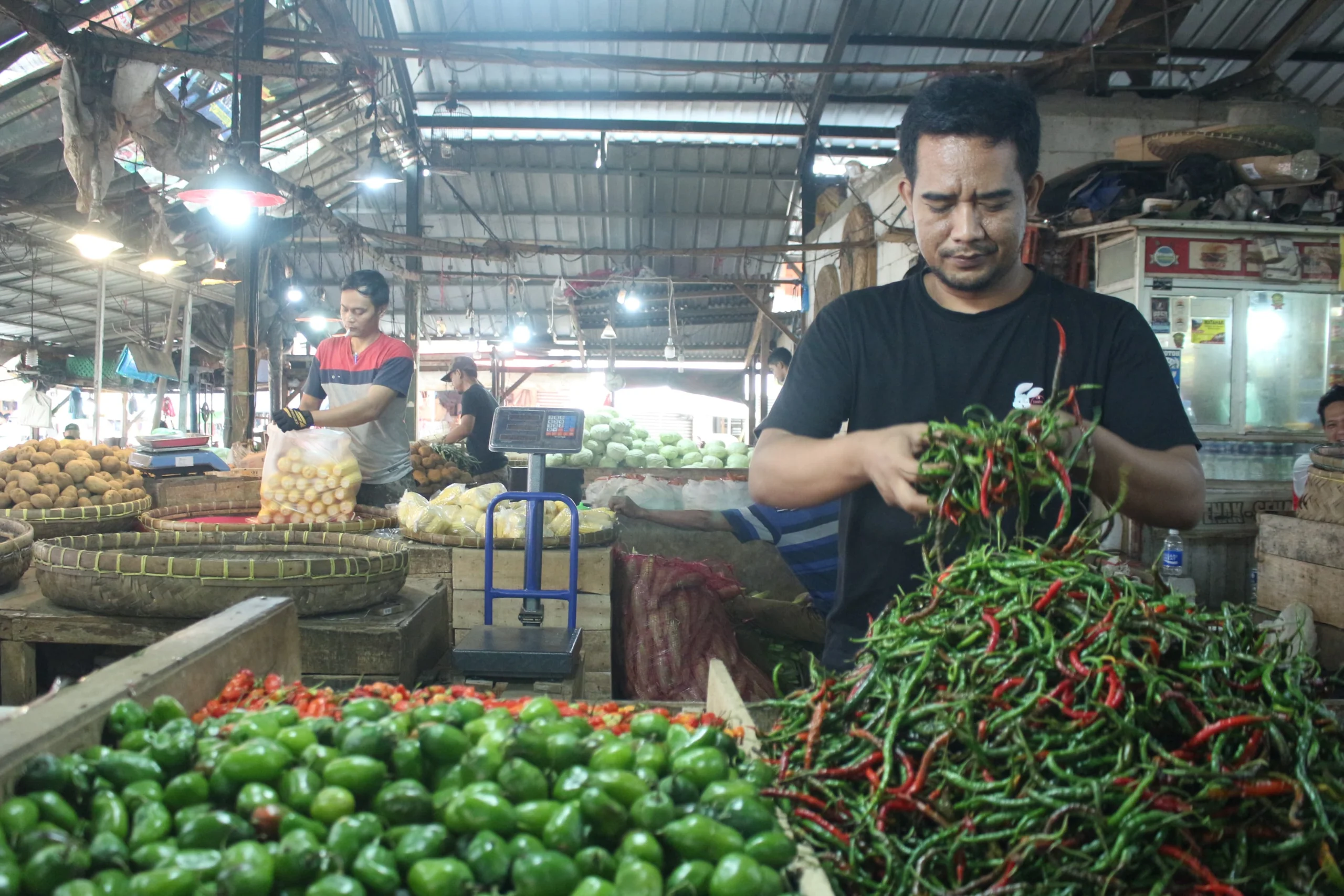 Cabai jadi komoditi pangan yang alami lonjakan secara signifikan di Kota Bandung.