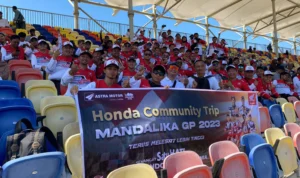 Bikers Honda Jawa Barat Saksikan Langsung Balapan GP Mandalika