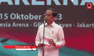 Presiden Jokowi Belum Sampaikan Nama Capres di Rakernas Projo, Kodenya Tokoh yang Tidak Hadir