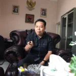 Wakil Ketua DPRD Kota Banjar Tri Pamuji Rudianto saat ditemui di ruang kerjanya baru-baru ini. (Cecep Herdi/Jabar Ekspres)