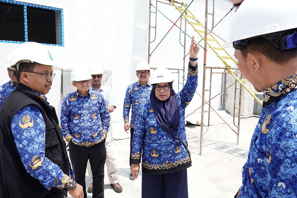 Pelototi Pembangunan Gedung Baru RSUD Kota Bogor, Sekda Minta Rampung Tepat Waktu
