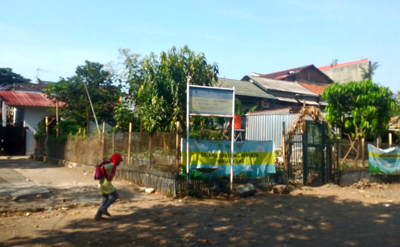 Bangunan di kawasan KPAD Paldam III, Kota Bandung.Bangunan di kawasan KPAD Paldam III, Kota Bandung.