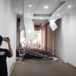 Plafon Lorong di Komplek Balai Kota Bogor Ambruk