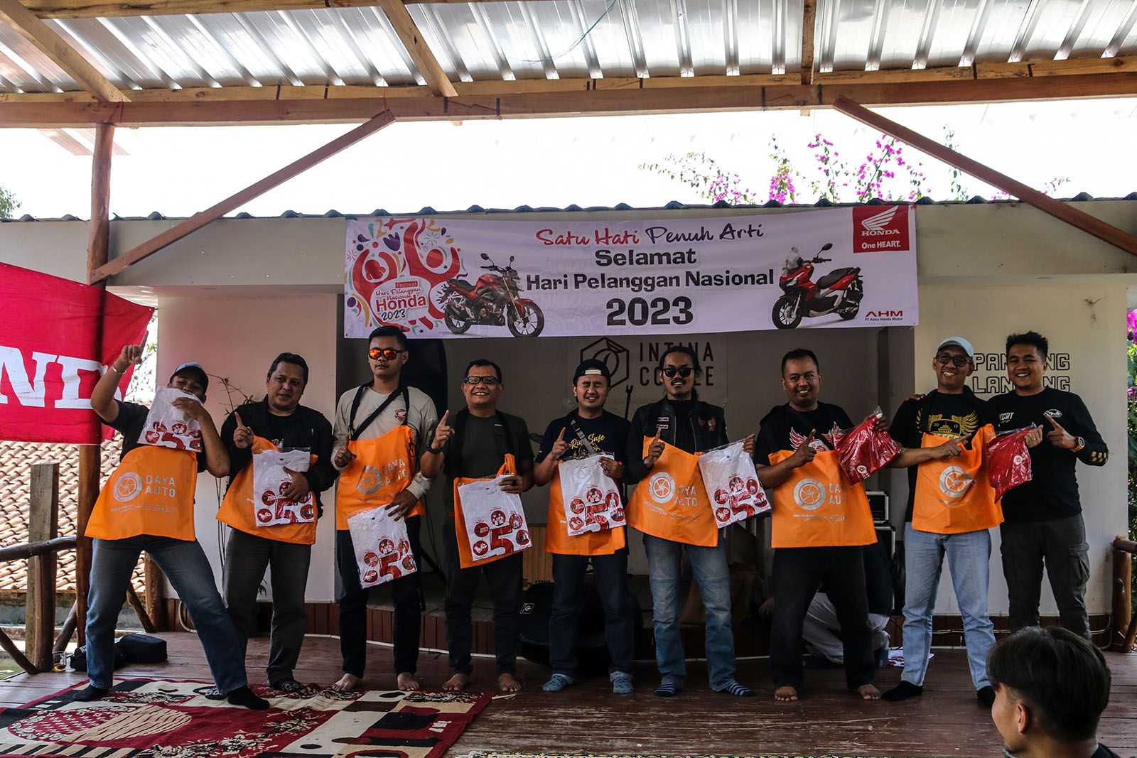 DAM Apresiasi Komunitas Honda Melalui “Fun Touring with Honda Community To Gunung Puntang”