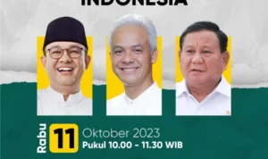 Para bakal calon presiden 2024 akan kembali beradu gagasan di hadapan mahasiswa Universitas Katholik Parahyangan Bandung sebagai tuan rumahnya. Namun dari poster yang beredar, hanya bacapres Ganjar Pranowo yang akan hadir di kampus Unpar.
