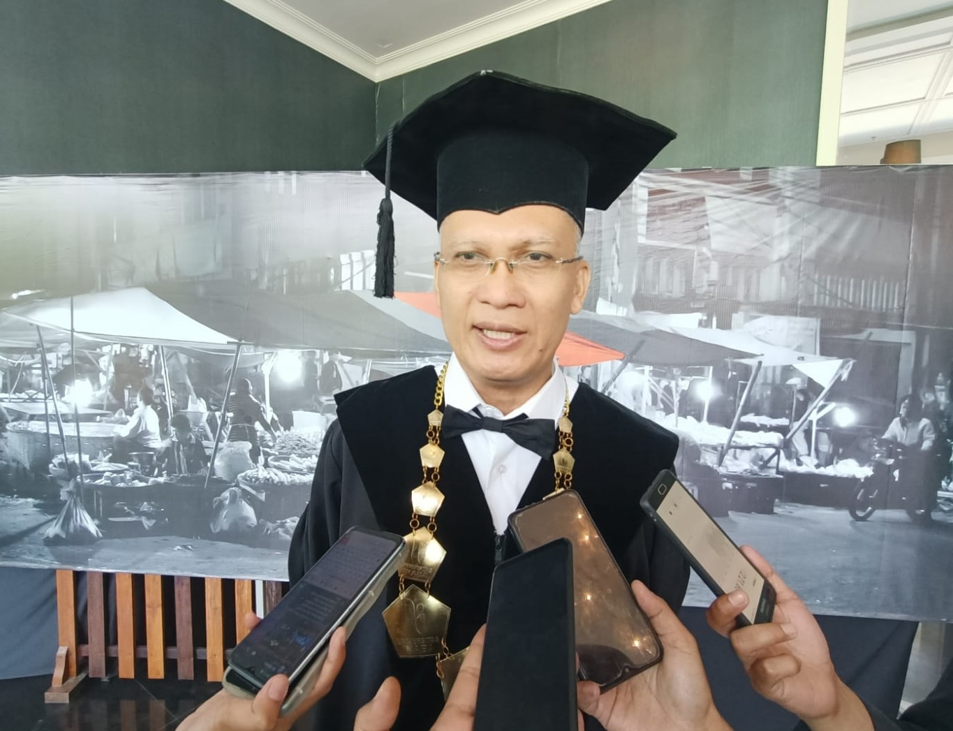 Rektor Universitas Indonesia Membangun (Inaba), Mochamad Mukti Ali.