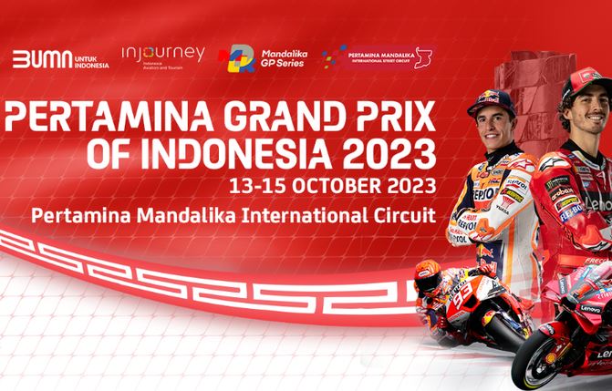 Daftar Lokasi Penukaran Tiket MotoGP Mandalika 2023