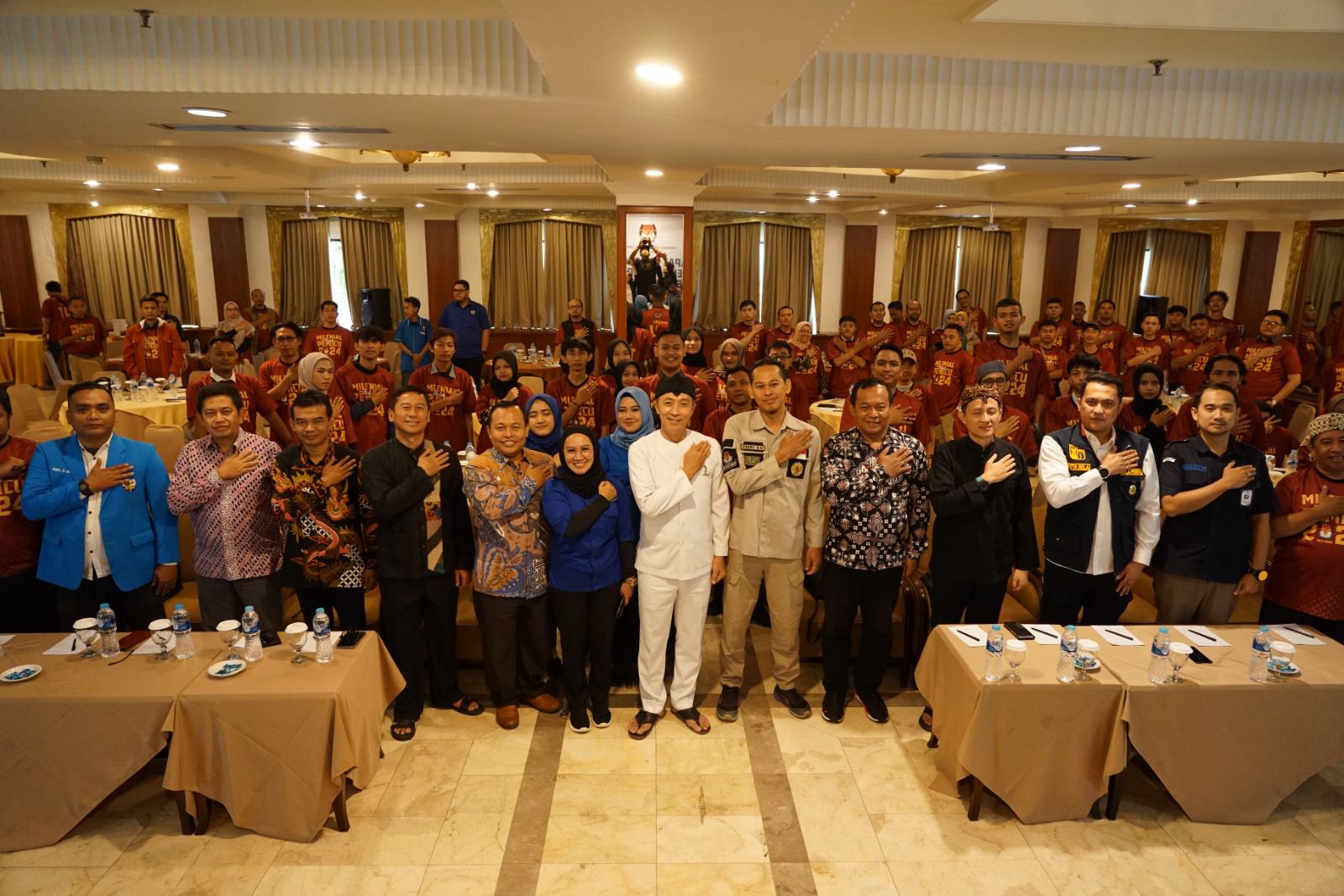 70 Organisasi Kepemudaan di Kota Bogor Terima Sosialisasi Pendidikan Politik untuk Pemilu 2024
