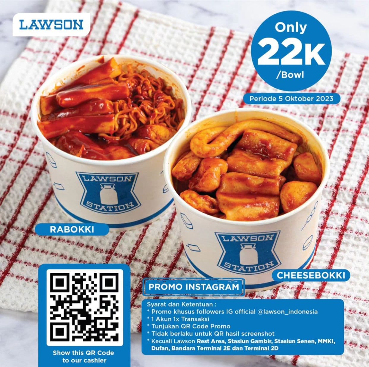 Promo Lawson Indonesia, Khusus 5 Oktober 2023!