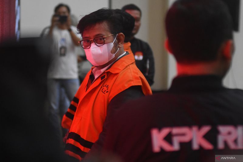 Syahrul Yasin Limpo Janji Hadapi Proses Hukum dengan Kepala Tegak