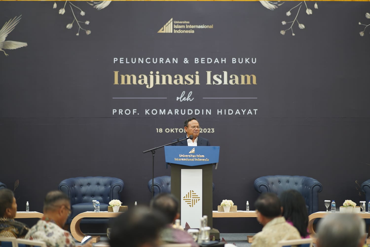 Buku 'Imajinasi Islam' Dirilis dalam Perayaan Usia 70 Tahun Prof. Komaruddin Hidayat