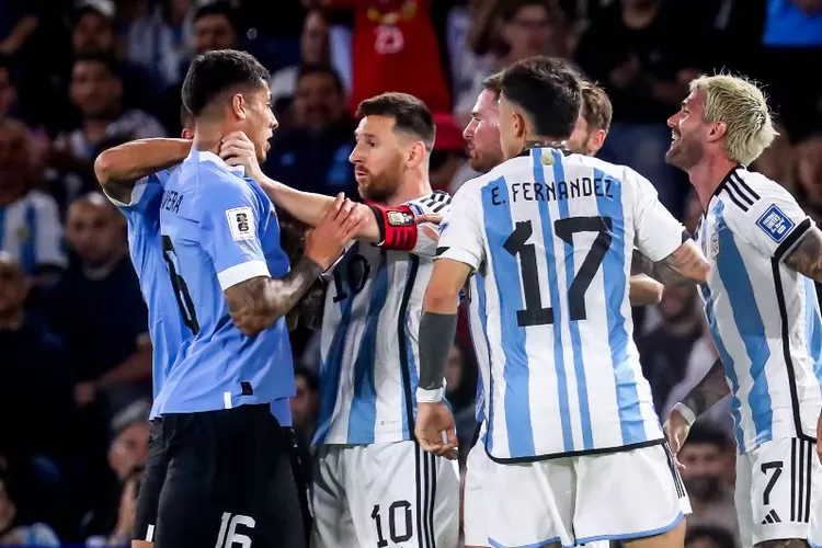 hasil argentina vs uruguay