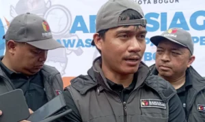 Ketua Bawaslu Kota Bogor, Herdiyatna. (Yudha Prananda / Jabar Ekspres)
