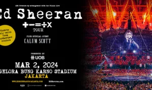 Link Beli Tiket konser Ed Sheeran di Jakarta sudah dibuka hari ini.