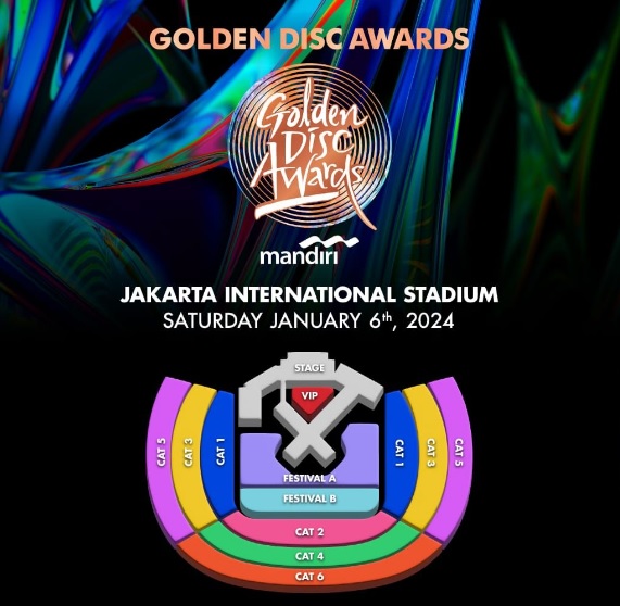 Daftar Harga Tiket Golden Disc Awards Jakarta 2024, Dari Rp1,3 Sampai