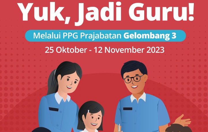 Cek Jadwal Lengkap PPG Prajabatan Gelombang 3 Tahun 2023 Berikut Ini/ Instagram @ppgkemendikbud