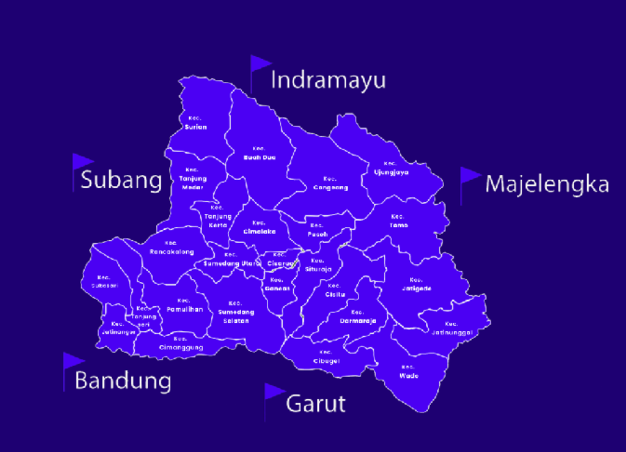 Peta Kabupaten Sumedang