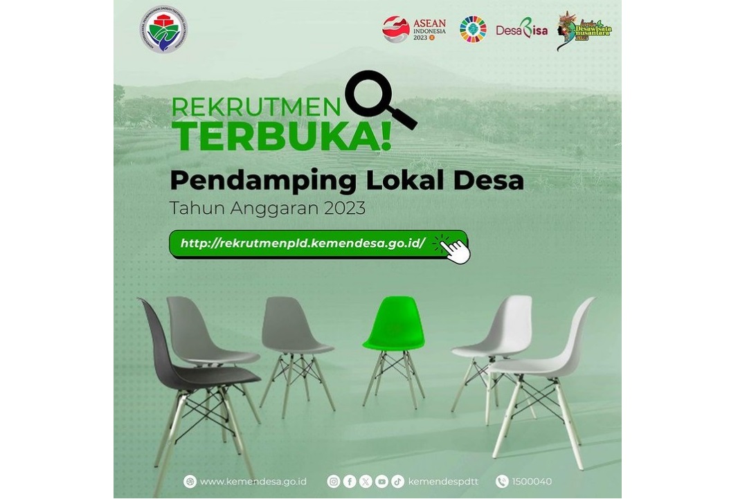 Cek Daftar Gaji Pendamping Lokal Desa 2023 Lulusan SMA Sederajat/ Instagram @kemendespdtt