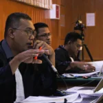 Ist. JPU KPK saat cecar keterangan saksi Ricky Gustiadi yang berbelit. Rabu (1/11). Foto. Sandi Nugraha.