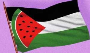 arti semangka palestina