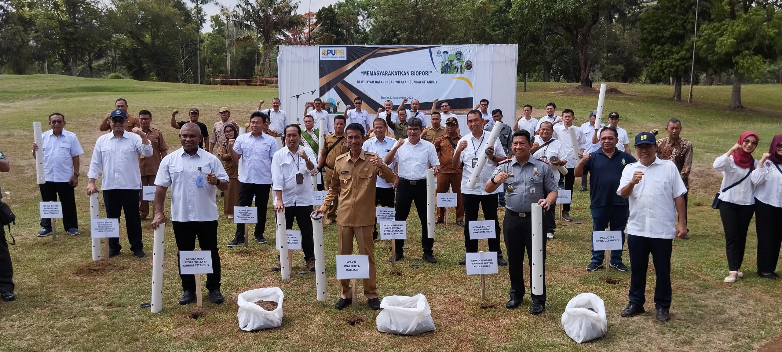 Antisipasi Banjir, 2.245 Biopori Ditanam di Kota Banjar