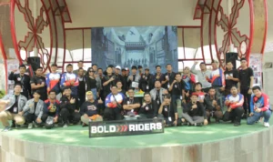 Ratusan Bikers Meriahkan 1st Anniversary CB150X Adventure Indonesia Chapter Bekasi Raya