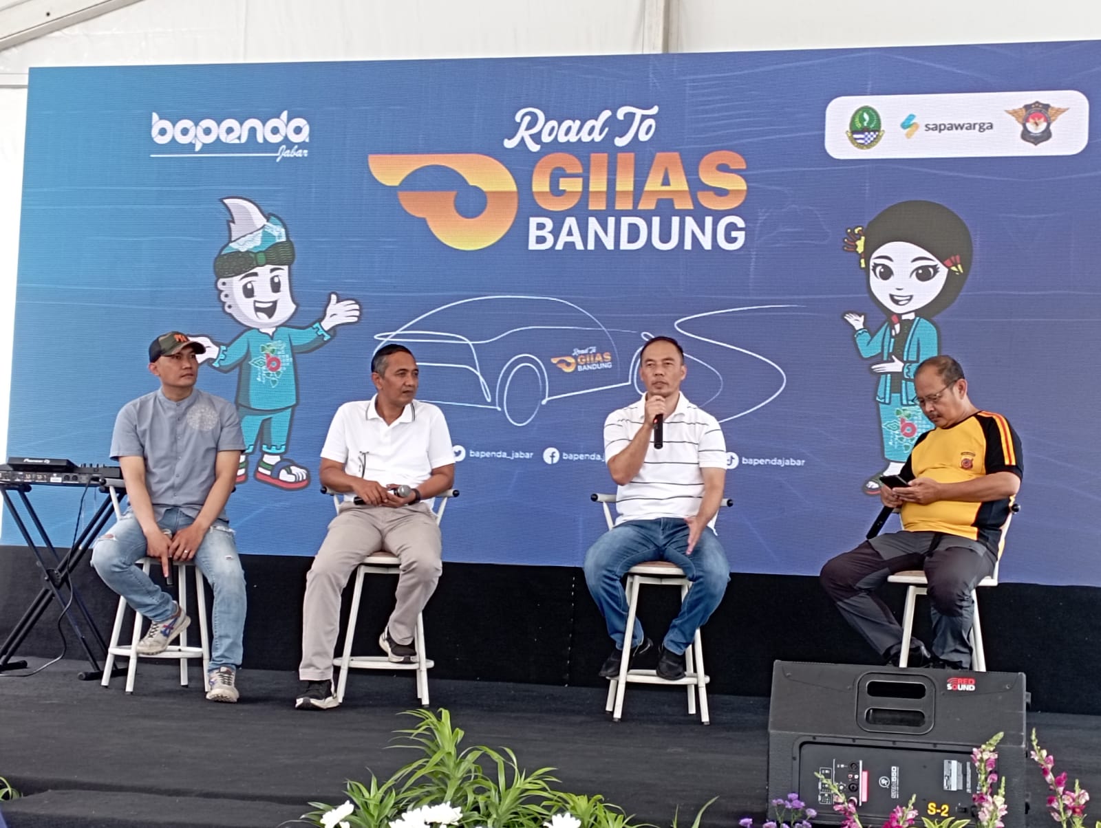 Dok. Bapenda Jabar saat Papar akan Kegiatan GIIAS di Bandung yang akan digelar pasa 22 - 26 November 2023 nanti. Jum'at (17/11). Foto. Sandi Nugraha.