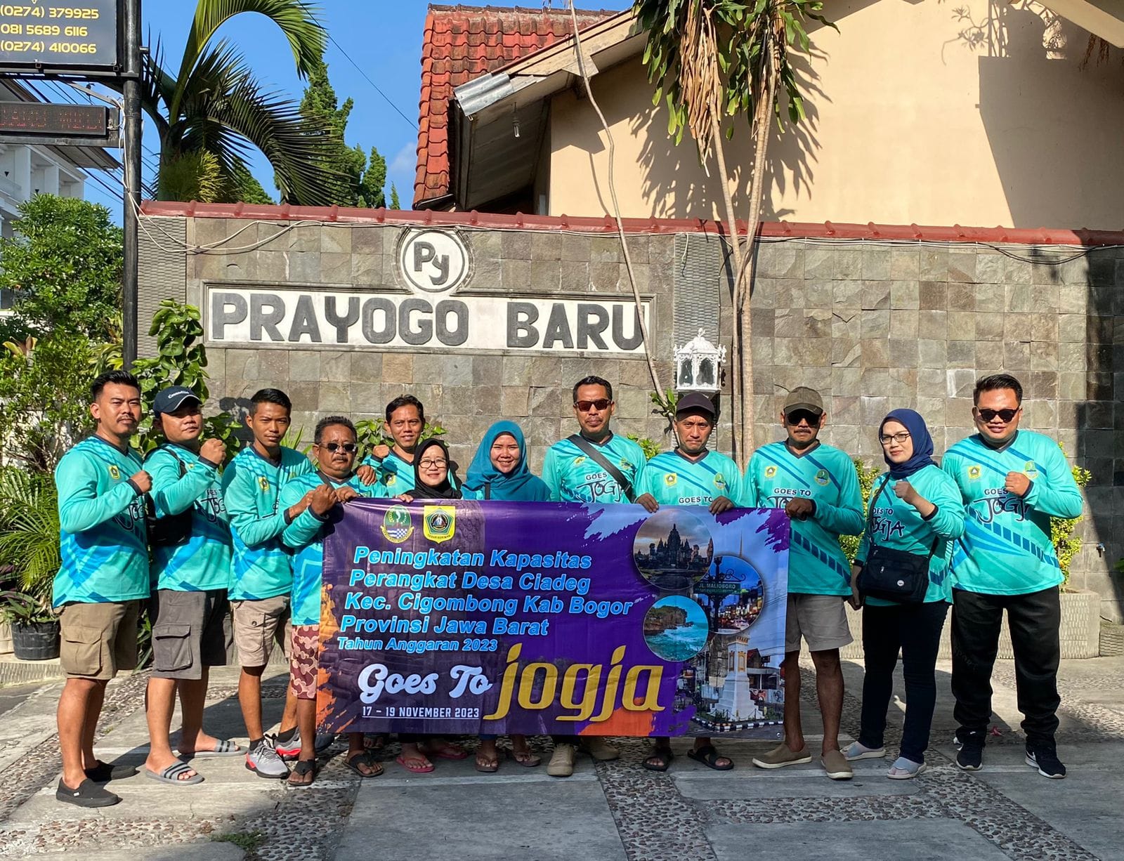 Tingkatkan Kapasitas Kinerja, Pemdes Ciadeg Study Banding di Yogyakarta
