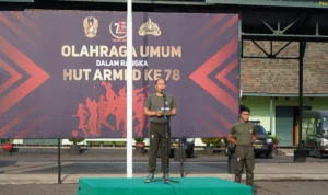 Semarak Lomba dalam Memperingati HUT Ke-78 ARMED TNI AD