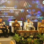 Kepala Bappenda Kota Bandung, Iskandar Zulkarnain menghadiri kegiatan High Level Meeting & Capacity Building-Implementasi Elektronifikasi Transaksi Pemerintah Daerah (ETPD) Tahun 2023 di Grand Tjokro (20/11).
