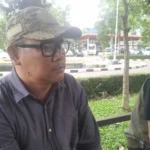 Ketua SP TSK SPSI Kabupaten Sukabumi, Moch. Popon.