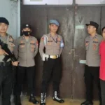 Polres Ciamis Siagakan 11 Personel Bersenjata Lengkap di Kantor Penyelenggara Pemilu 2024