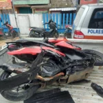 Mobil Ugal-Ugalan Tabrak 7 Motor di Sukaraja Sukabumi