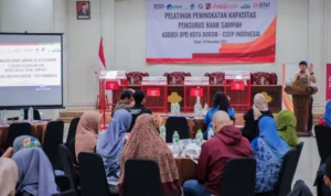 Pemkot Bogor Perkuat Kapasitas Literasi Keuangan dan Medsos Pengurus Bank Sampah