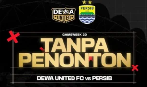 Imbas Kerusuhan, Persib vs Dewa United FC Tanpa Penonton?