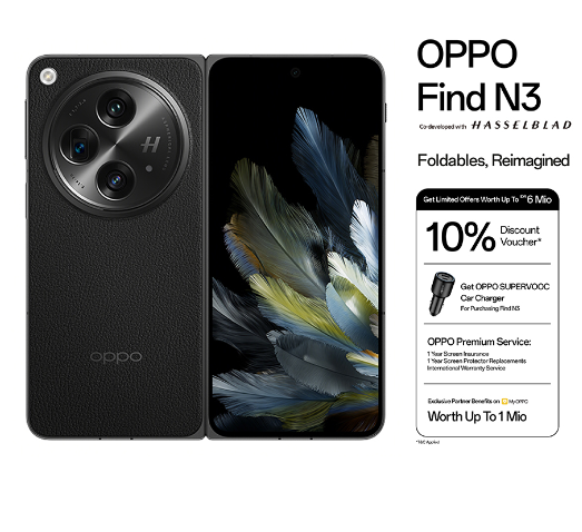 Spesifikasi Lengkap Oppo N3 Fold, Ponsel Lipat Rasa Tablet