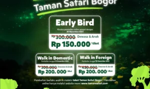 Ini Paket Promo Tiket Best Deal Tahun Baru 2024 di Taman Safari Bogor, Cek Tanggal Pemesanannya!