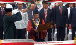 Suhartoyo Resmi Dilantik Sebagai Ketua MK, Kemana Anwar Usman?