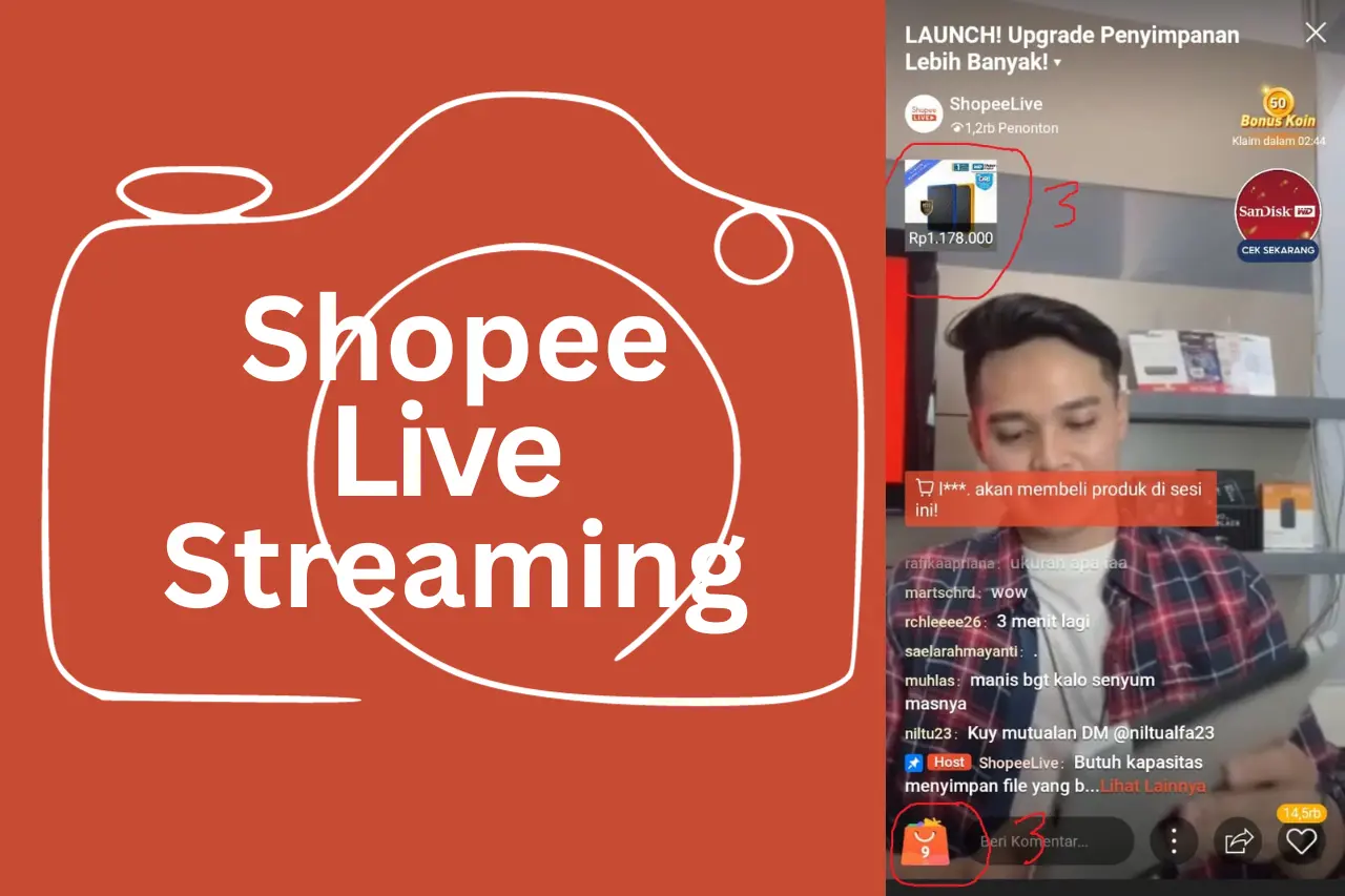 Tips Meningkatkan Penjualan dengan Shopee Live Streaming Diskon 50 Persen