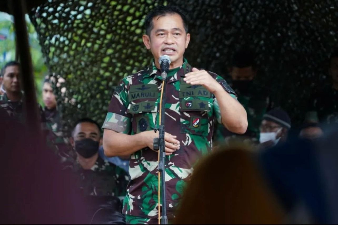 Tok! Presiden Jokowi Lantik Menantu Luhut Maruli Simanjuntak Jadi KSAD